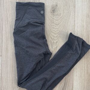 lululemon Wunderunder Charcoal Leggings